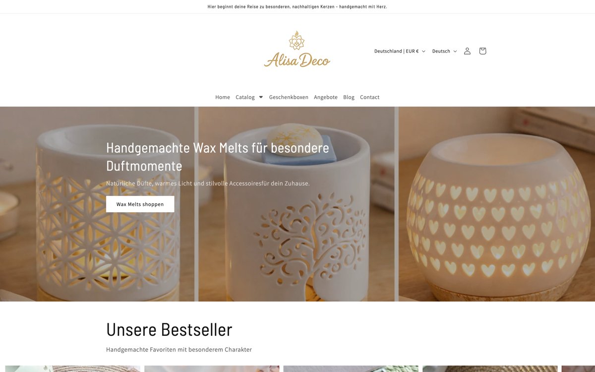 Screenshot Alisa Deco
