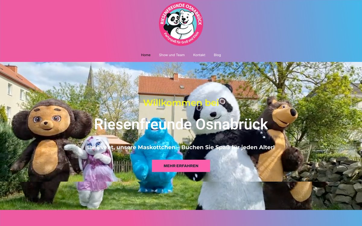 Screenshot Riesenfreunde